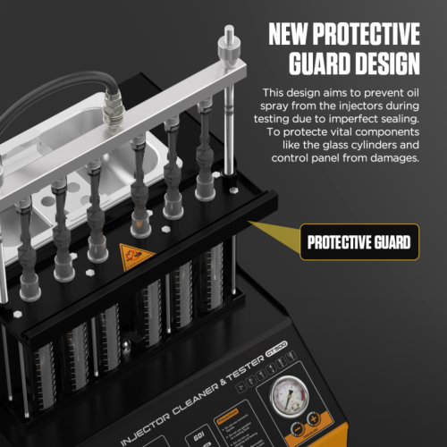 AUTOOL CT500 - Lavadora y comprobadora de inyectores industriales GDI/EFI/FSI