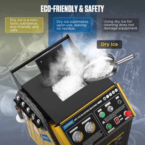 Máquina de limpieza con hielo seco AUTOOL HTS709