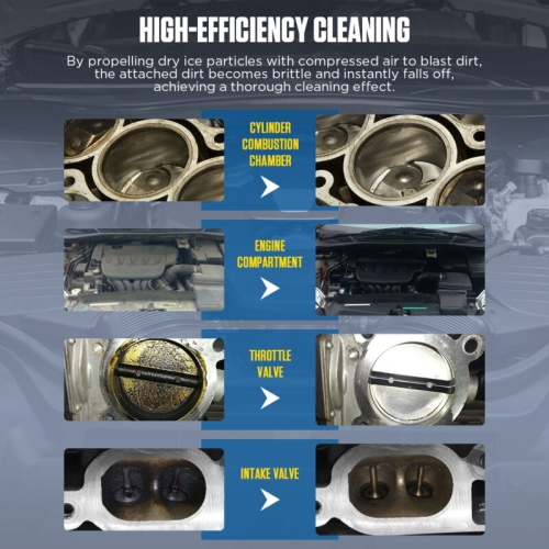 Máquina de limpieza con hielo seco AUTOOL HTS709