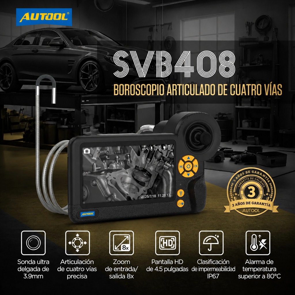 Funciones de AUTOOL SVB408