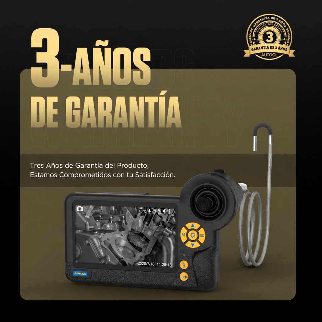 Garantía de 3 años