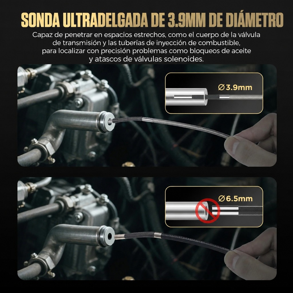 Sonda ultrafina de 3,9 mm