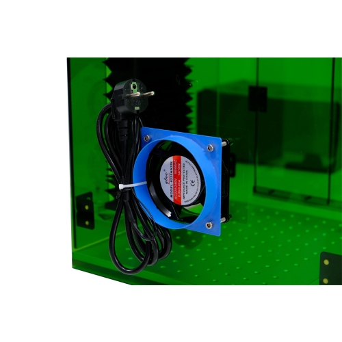 Carcasa protectora con extractor RX-1 para láseres de fibra