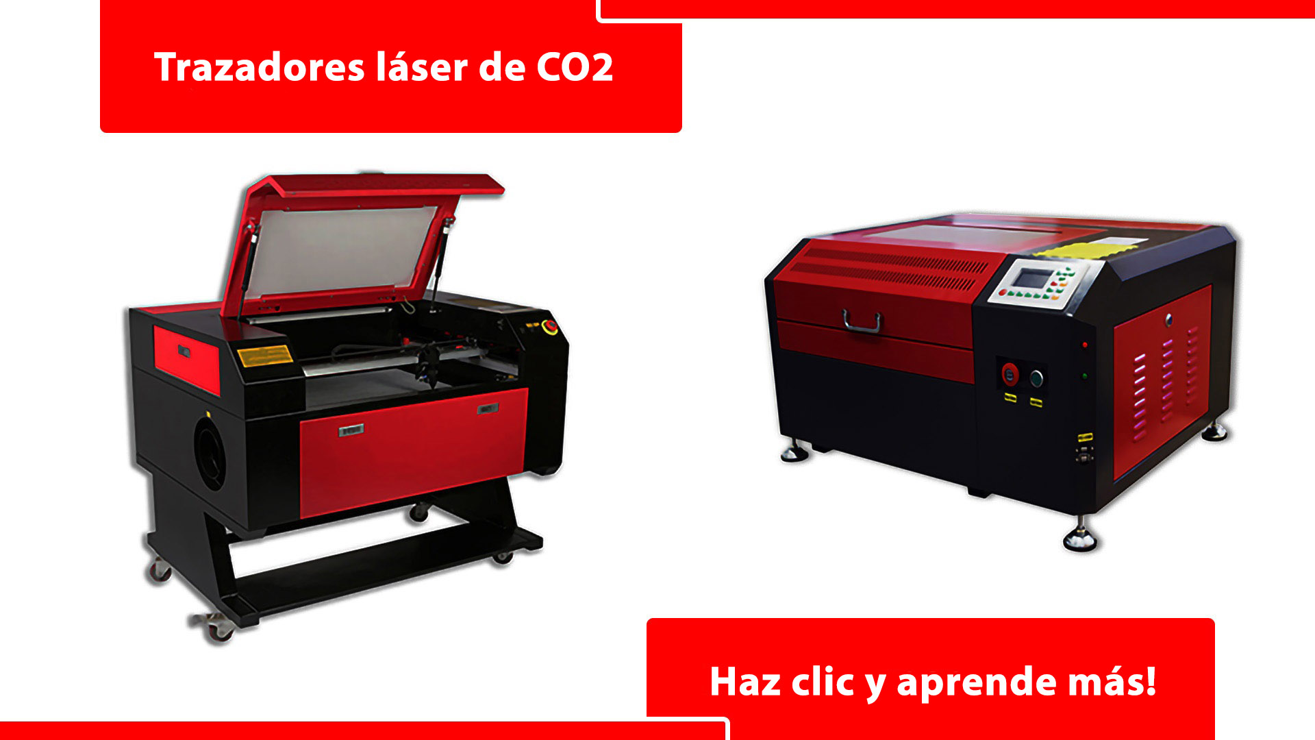 trazadores láser co2