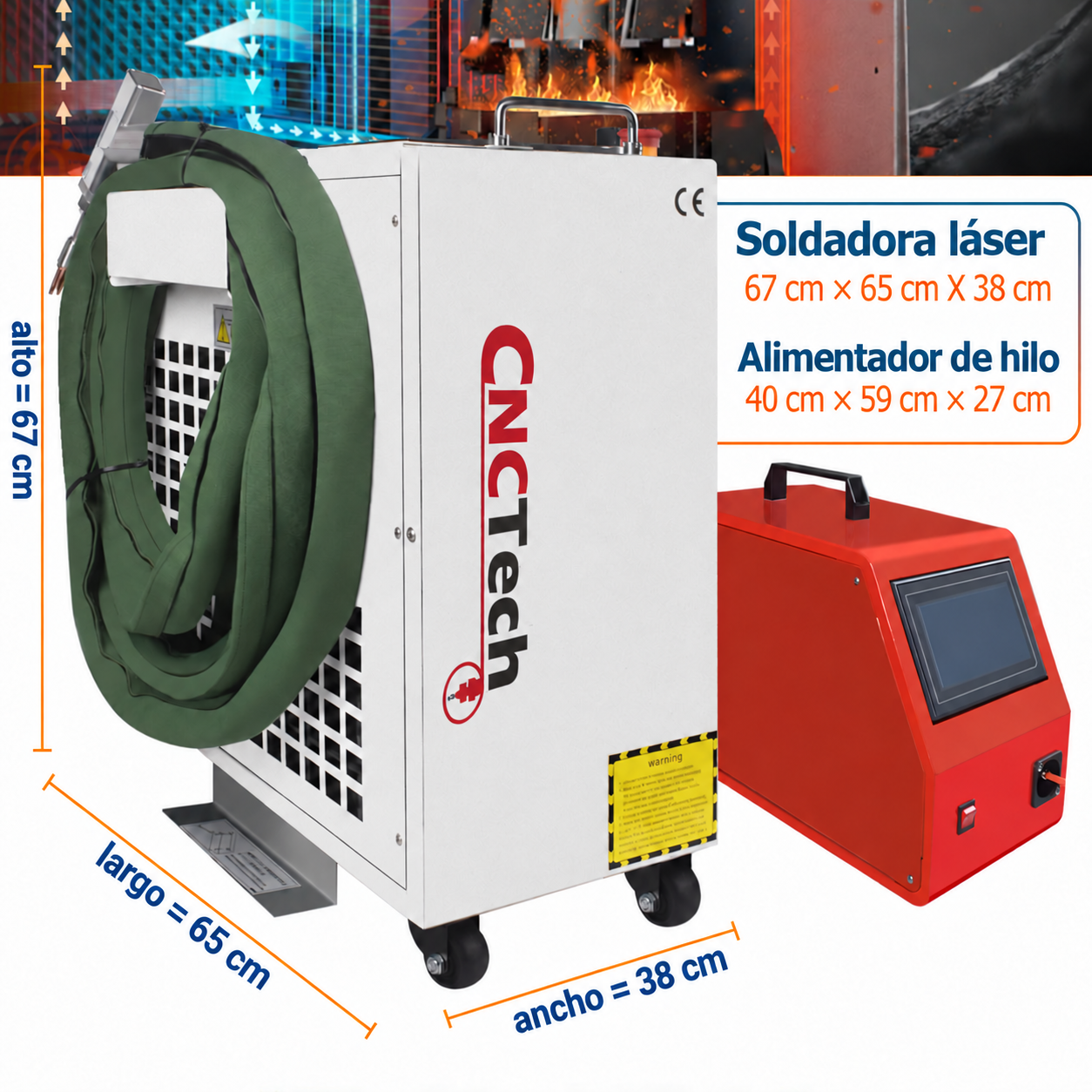 Trabajo manual sobre la pieza
