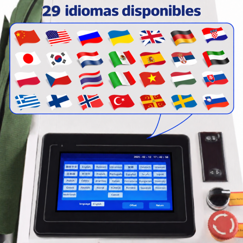 Limpiadora y soldadora LÁSER 3 en 1 FIBER 1500W V3 + ACCESORIOS